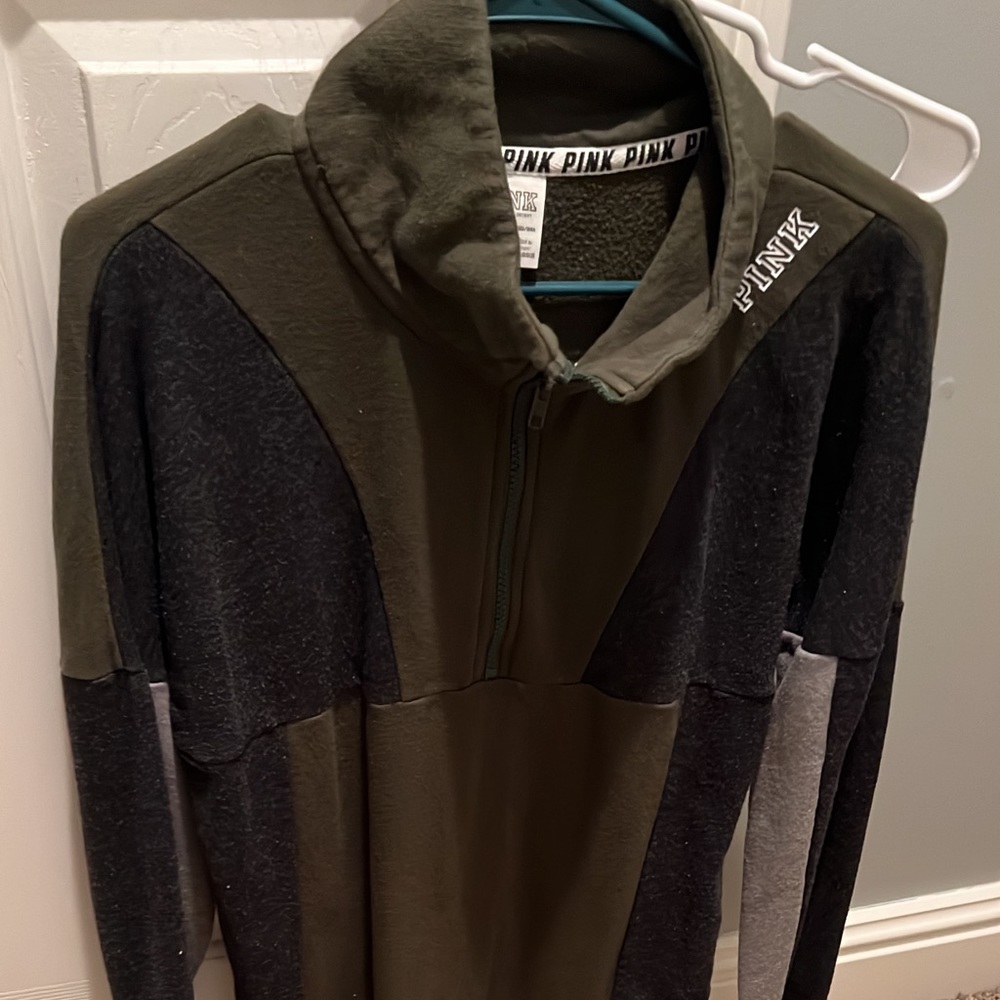 VS PINK 1/4 zip